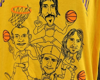 Los Angeles Lakers Unlimited Love Red Hot Chili Peppers Shirt Kyle