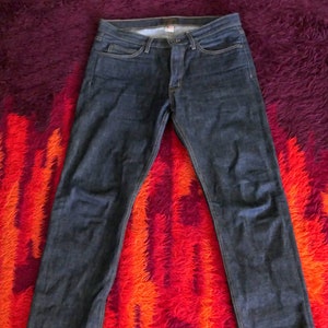 FILSON Rail Splitter Japanese Selvedge Indigo Denim Jeans 34 x 34