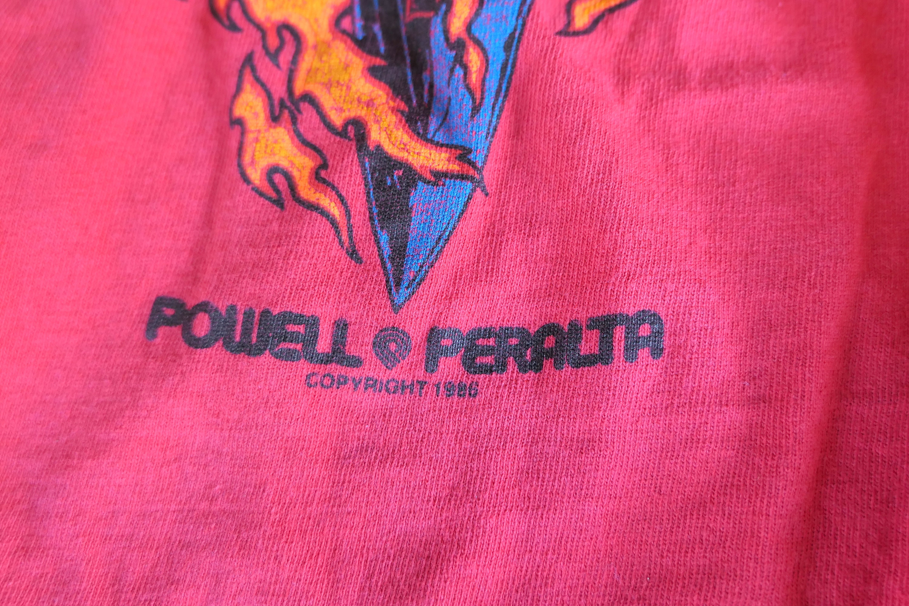 80's Vintage 1986 TOMMY GUERRERO Powell Peralta T Shirt XL 80's Vintage 1986 TOMMY GUERRERO Powell Peralta T Shirt XL