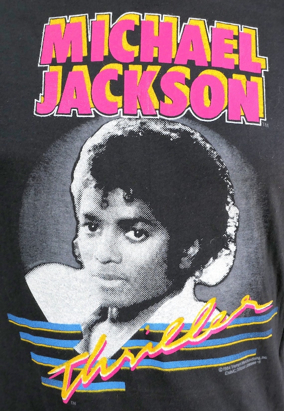80's Vintage 1984 MICHAEL JACKSON Thriller T Shirt