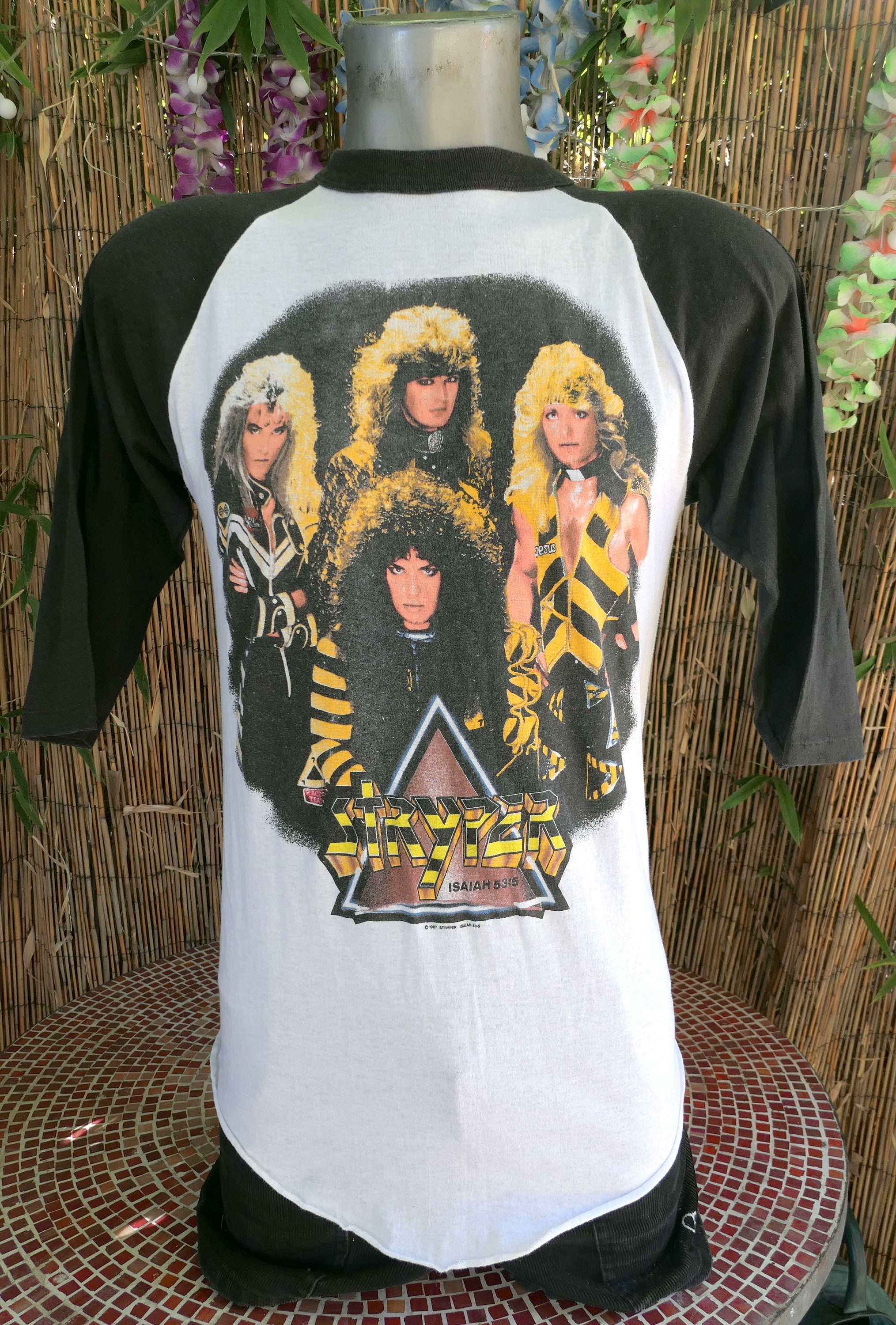 80's Vintage 1987 STRYPER to Hell With the Devil T Shirt 80's Vintage 1987 STRYPER to Hell With the Devil T Shirt