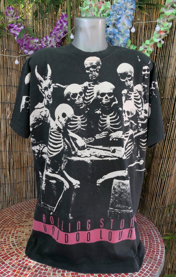 90's Vintage 1994 ROLLING STONES Voodoo Lounge All Over 90's Vintage 1994 ROLLING STONES Voodoo Lounge All Over