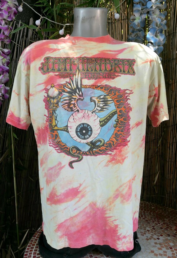 Jimi Hendrix Tシャツ UNWASHED Vtg 1992 Jimi Hendrix AOP T Shirt XL Winterland