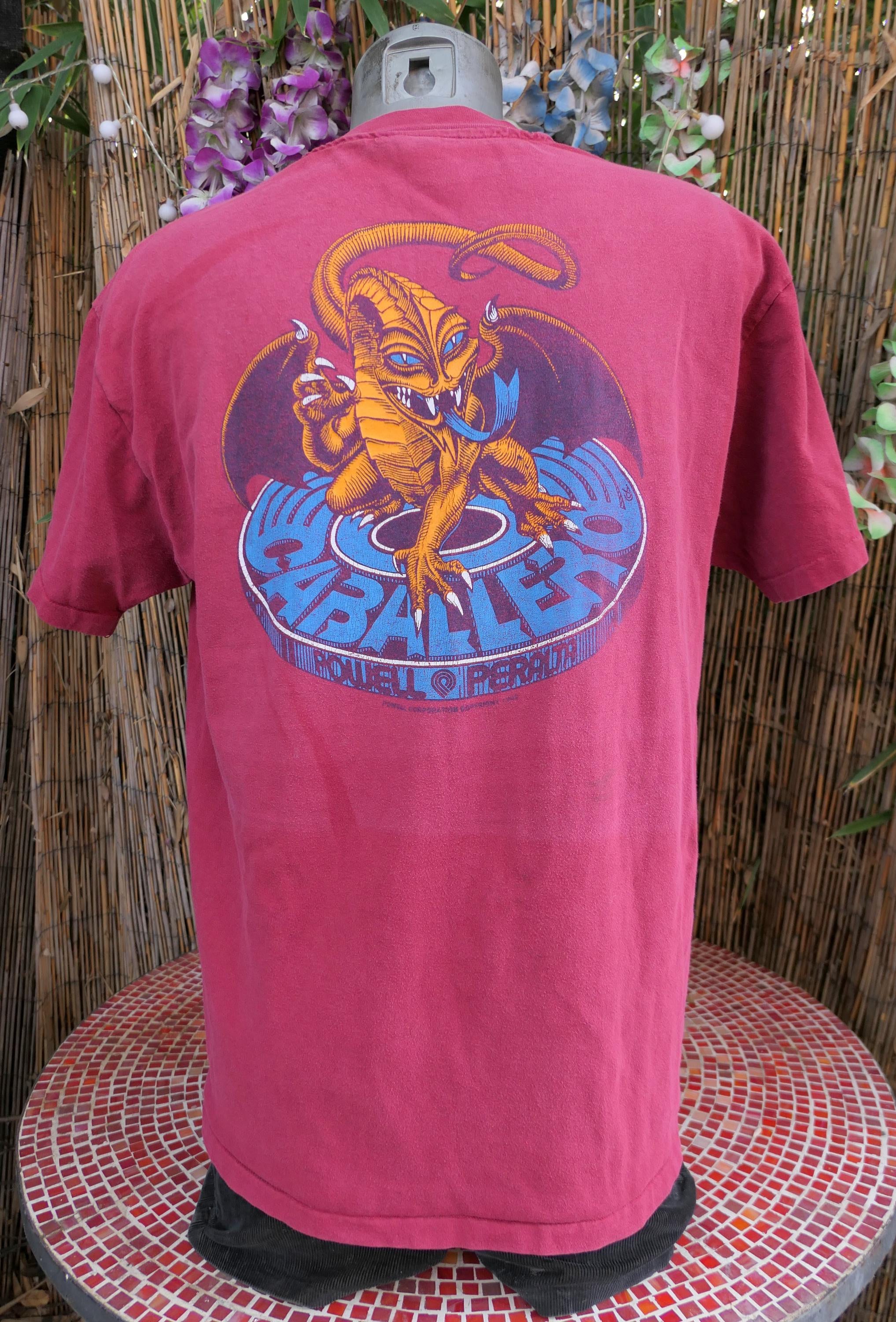 80's Vintage 1980 Steve Caballero Powell Peralta T Shirt