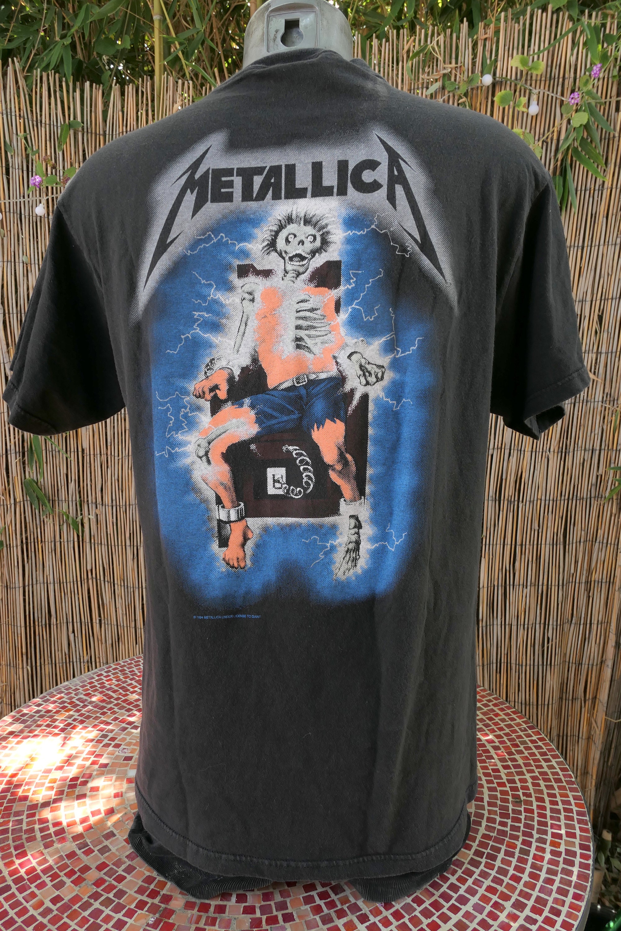 LLICA KILL 'EM ALL Giantタグ Tシャツ L Giant × Metallica 1994 Metallica Kill 'Em All Tee - Gem
