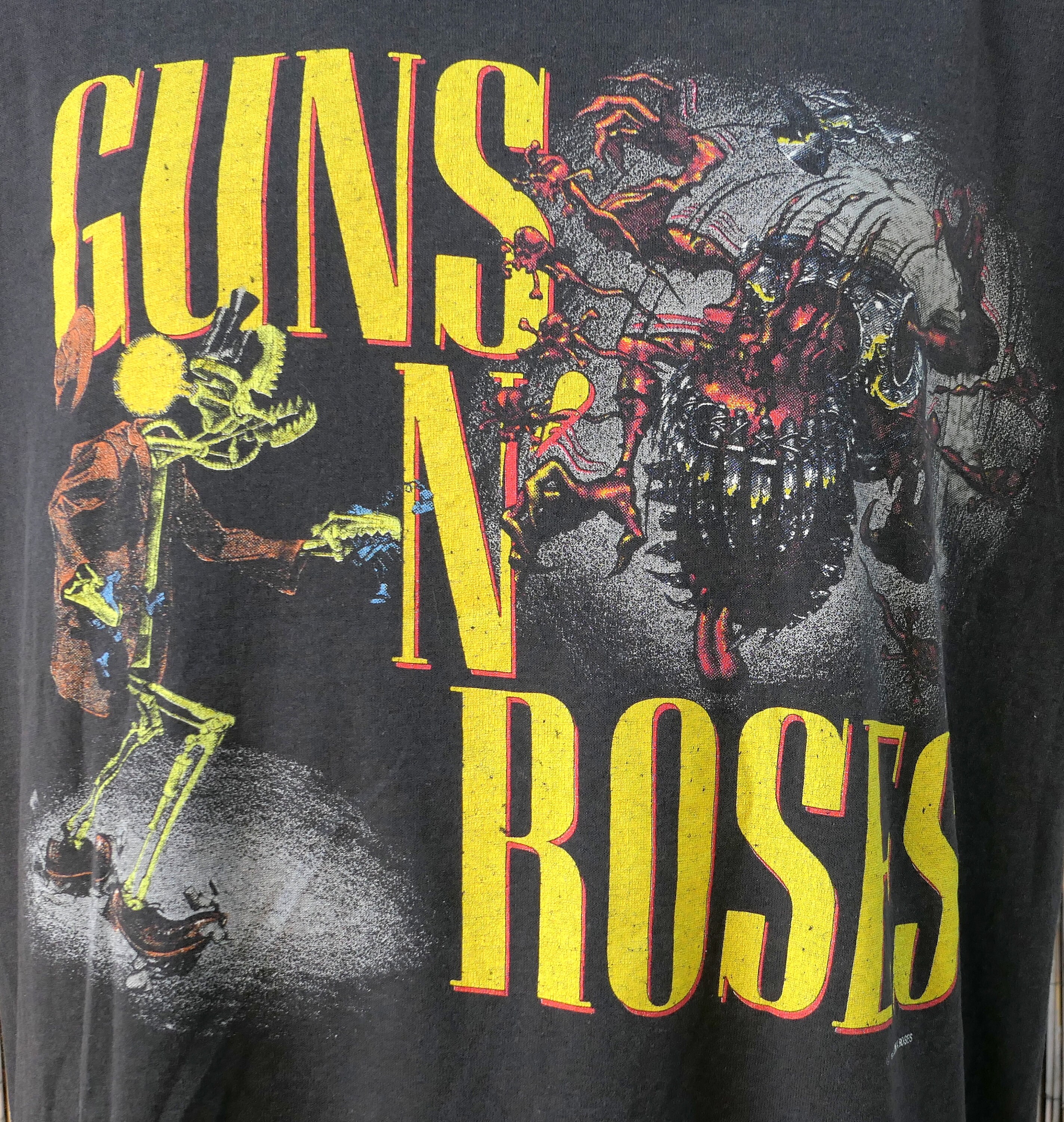 80's Vintage 1987 GUNS N ROSES Banned Cover Robert Williams