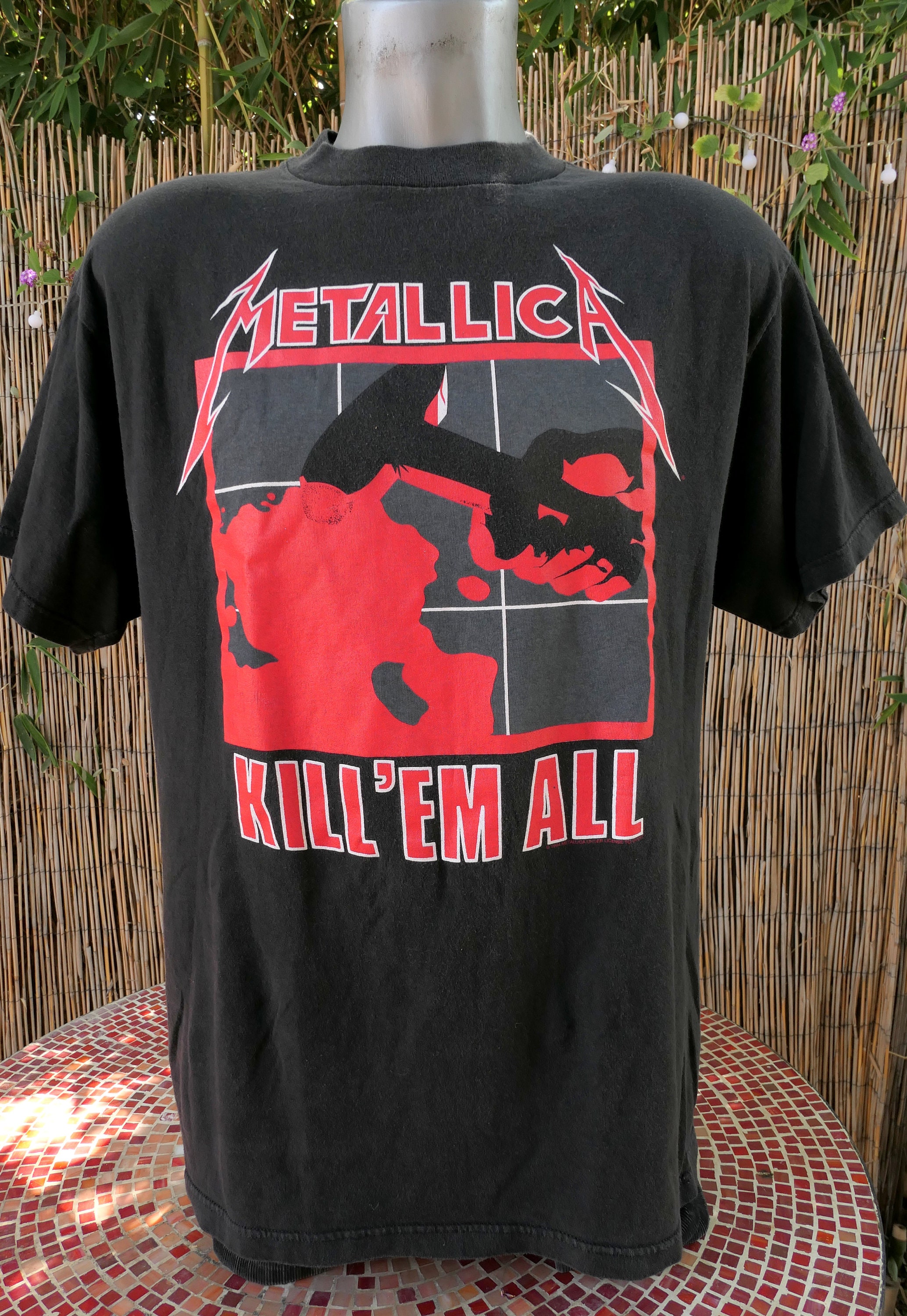 Metallica Shirt Fixxxer Rare Pushead Tour - High-Quality Printed Brand