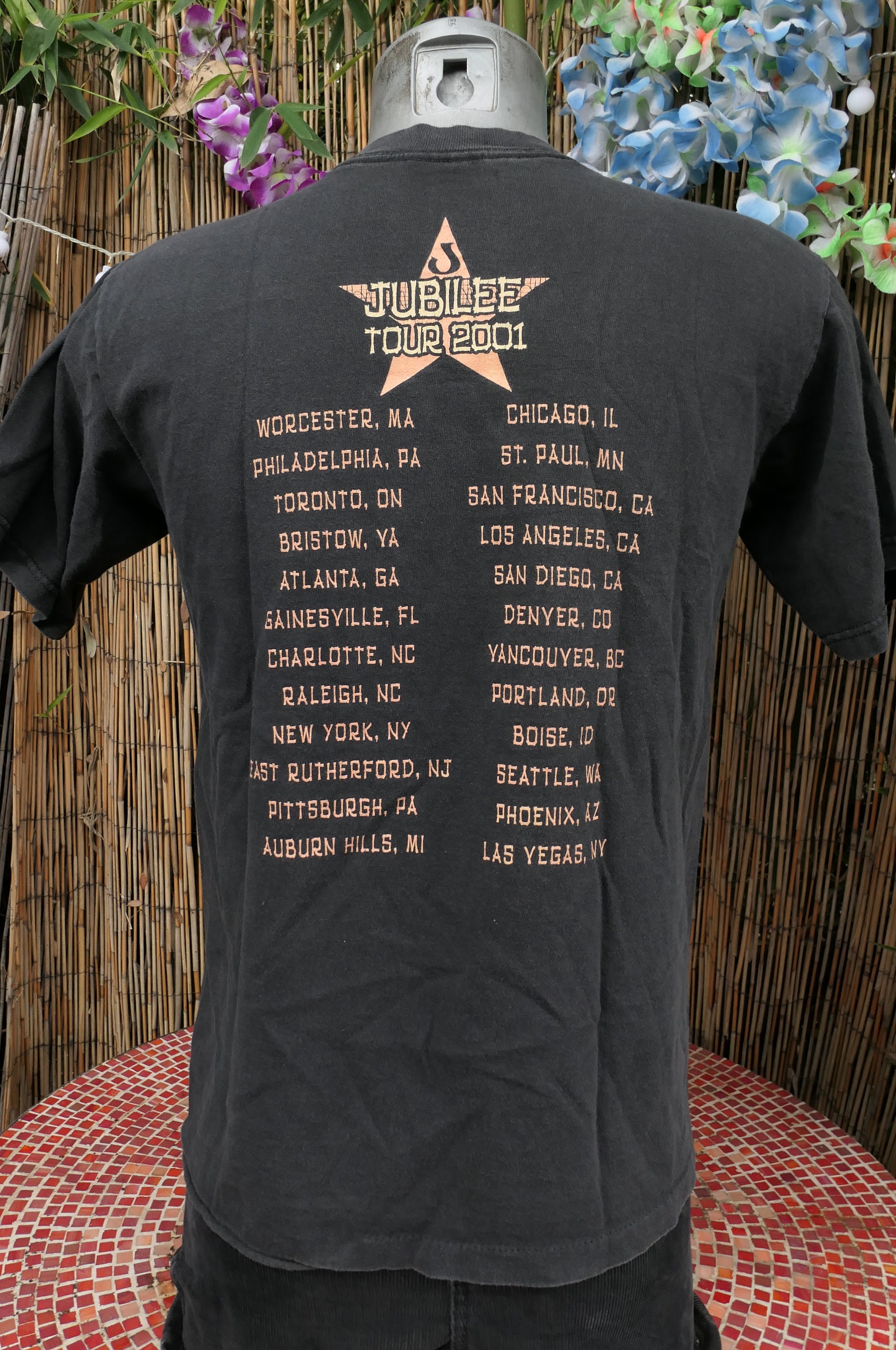 Vintage 2001 JANES ADDICTION Jubilee Tour T Shirt Medium With All Sport Tag Etsy