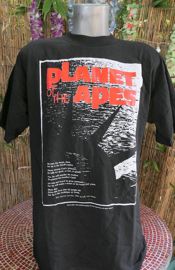 90's PLANET OF THE APES VINTAGE Tシャツ