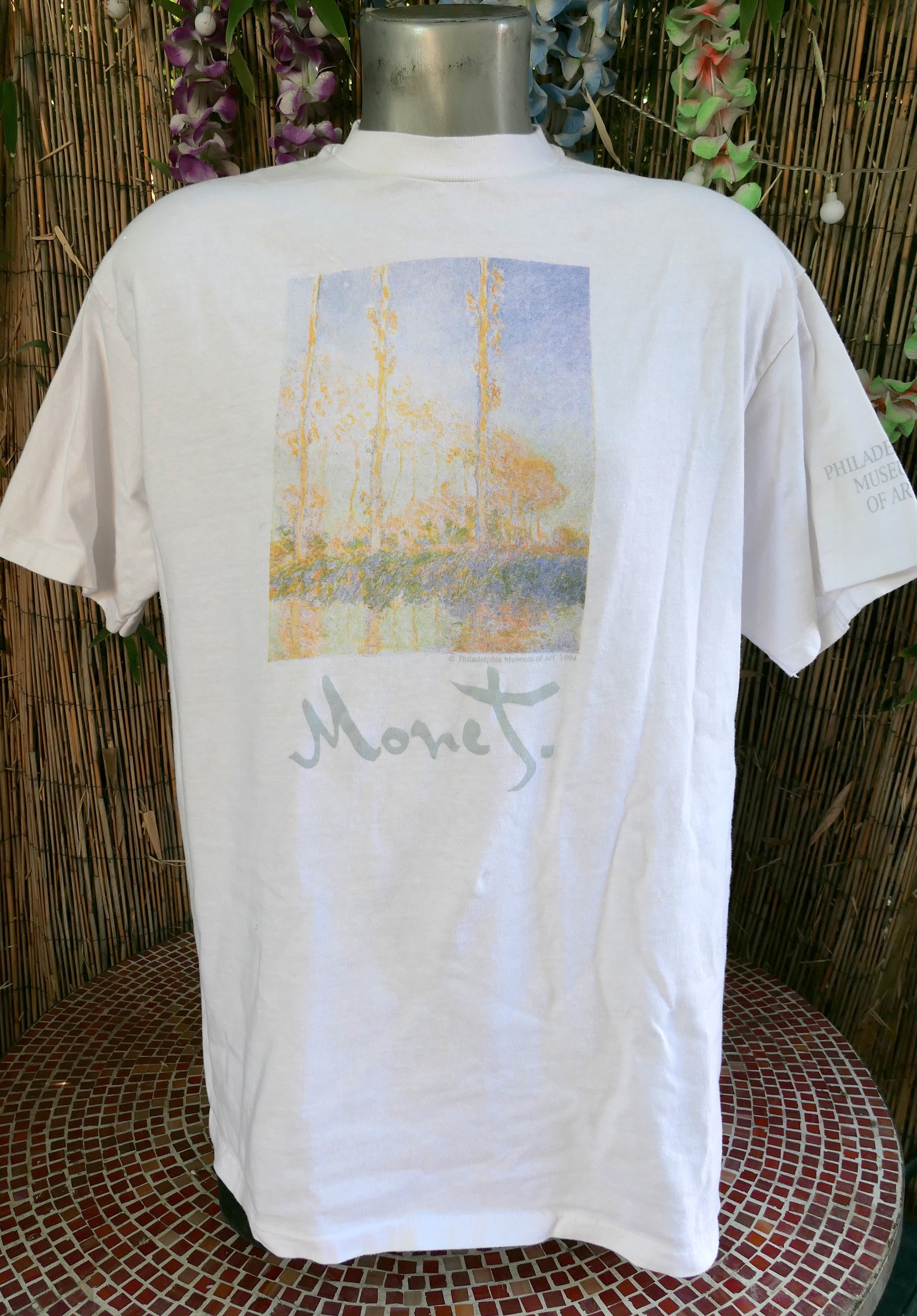 90's Vintage 1994 CLAUDE MONET Poplars Three Trees in Autumn 90's Vintage 1994 CLAUDE MONET Poplars Three Trees in Autumn