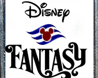 Disney Cruise Line Ship Logo Argento Ciondolo Collana WDW Pesce Eextender gift Dream Fantasy