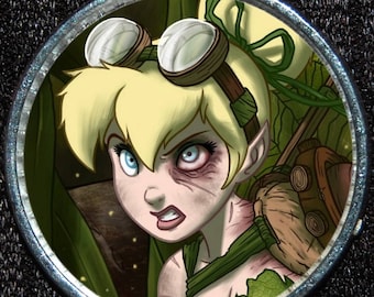 EUEAVAN Princess Wendy Tinkerbell Necklace Fairy Pixie Angel Trendy