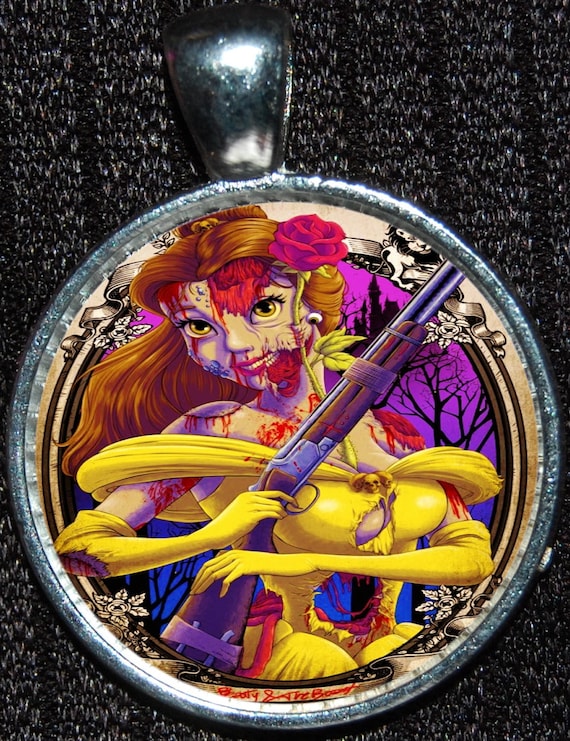 Disney Princess Belle Beauty & the Beast Zombie Undead Goth Creepy