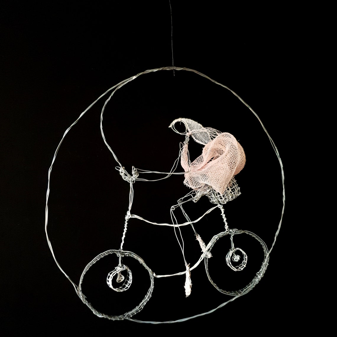 Cycle Art Bycycle Metal Wire Sculpture Wall Hanging Art Bike - Etsy