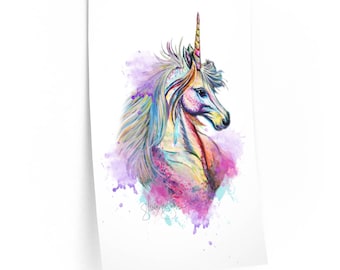 Unicorn Poster Unicorn Print