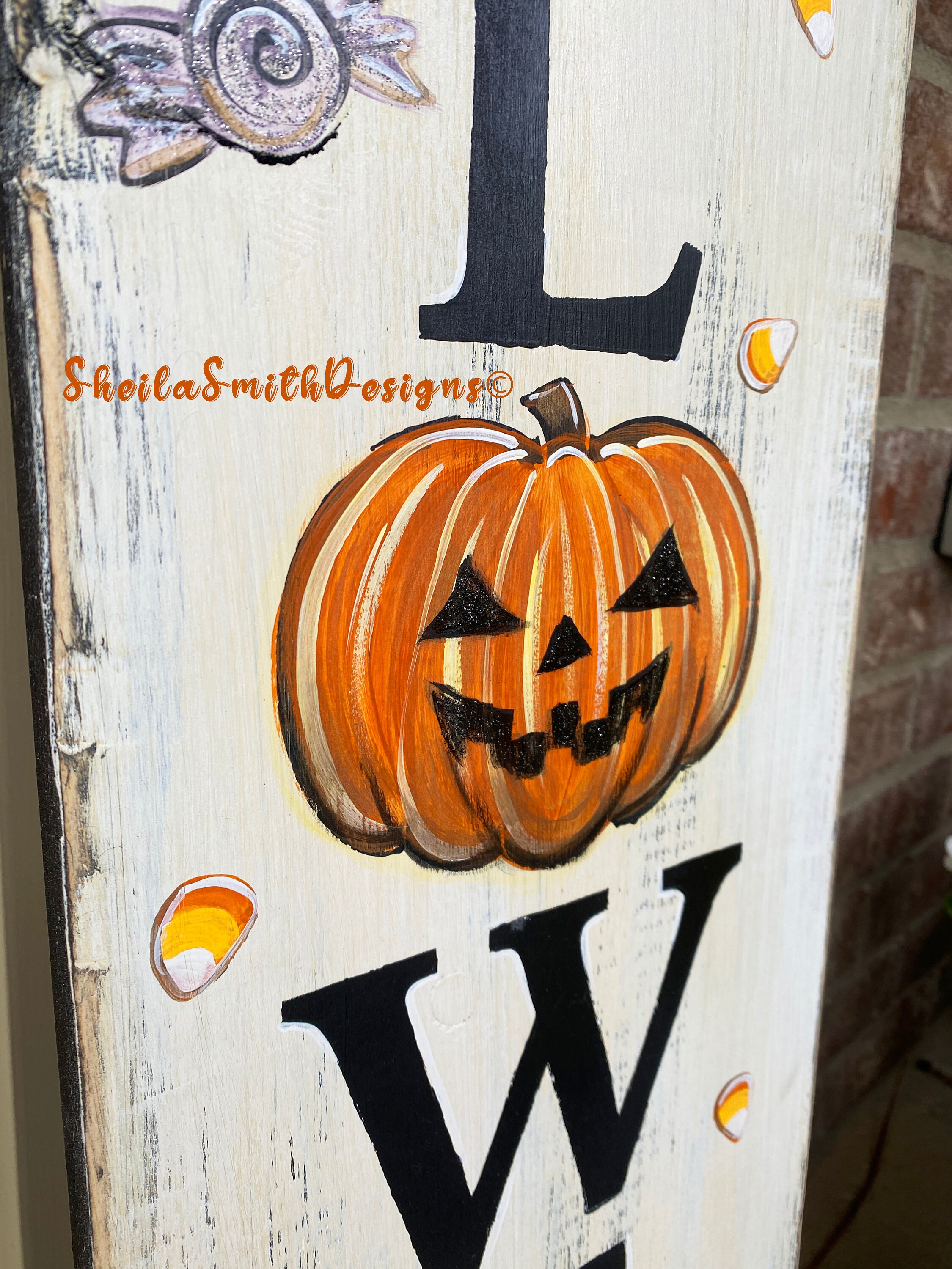 Halloween Sign, Halloween welcome sign, Halloween decor, Halloween porch sign, Halloween front door welcome sign, Happy Halloween, Fall sign