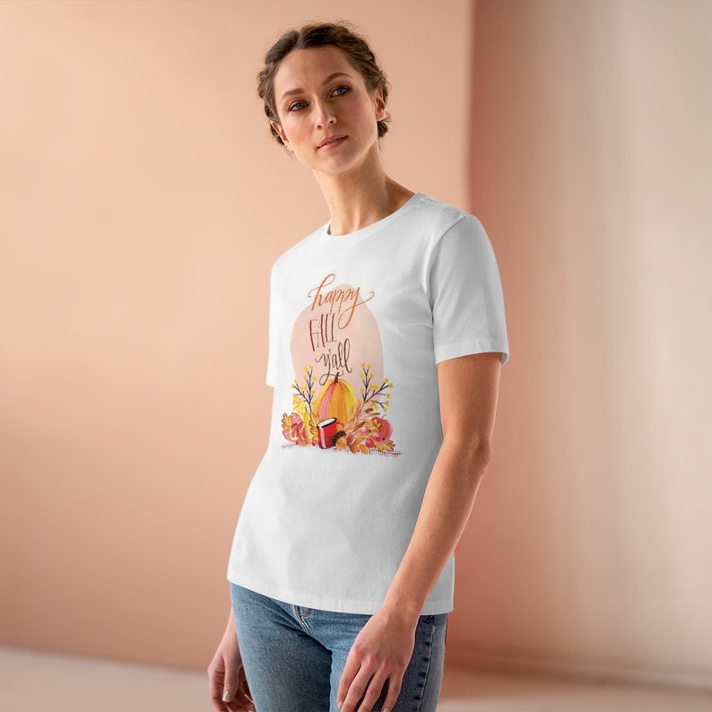 Happy Fall Y'all shirt, Fall Shirts, Fall Shirt for Women, It's Fall Yall, Cute Fall Shirts, Fall shirt, pumpkin shirt image 6