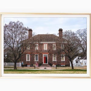 Colonial Williamsburg Print, George Wythe House, Williamsburg Photography, Virginia Art Prints, Colonial Decor, Printable Photo Download