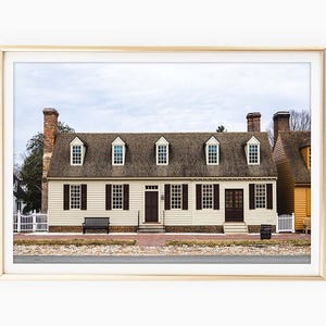Colonial Williamsburg Print, Alexander Craig House, Williamsburg Photography, Virginia Art, Colonial Decor, Printable Photo Download