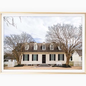 Colonial Williamsburg Print, Thomas Everard House, Williamsburg Photography, Virginia Art Prints, Colonial Decor, Printable Photo Download