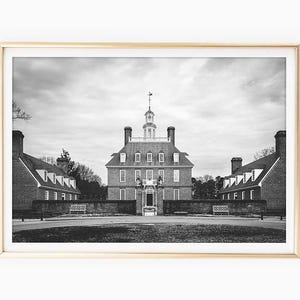 Williamsburg Photography, Governors Palace, Colonial Williamsburg Photo, Virginia Art Prints, Colonial Decor Photo, Printable Historic Photo