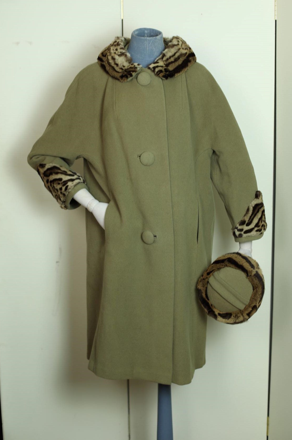 Image of Vintage S S Cresta Wool Swing Coat