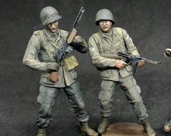 ペイント済みミニチュア - アメリカ空挺部隊第 101 空挺師団 WW2