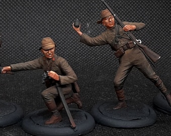 Maquette Dragon 1/35 - Réf 6044 - Japanese Army Infantry (Iwo Jima 1945) - Neuf