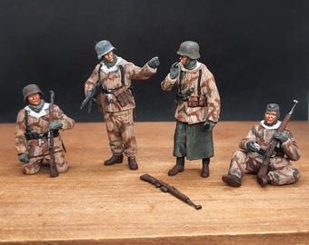 ペイント済みミニチュア - アメリカ空挺部隊第 101 空挺師団 WW2