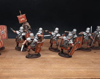 Painted Miniatures 28mm - Imperial Roman Legionaries (13)