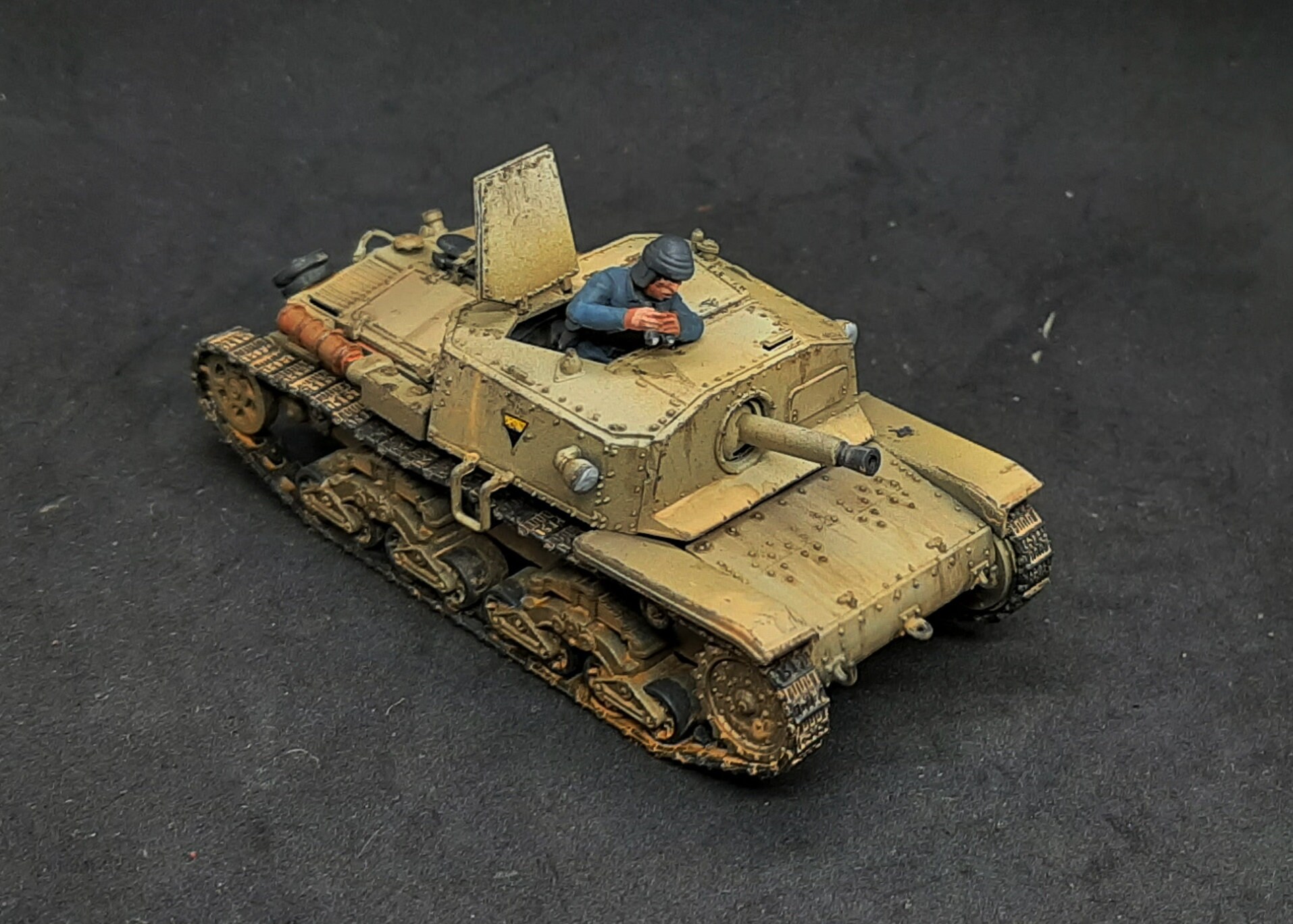 1:56 painted Bolt Action  Semoventi