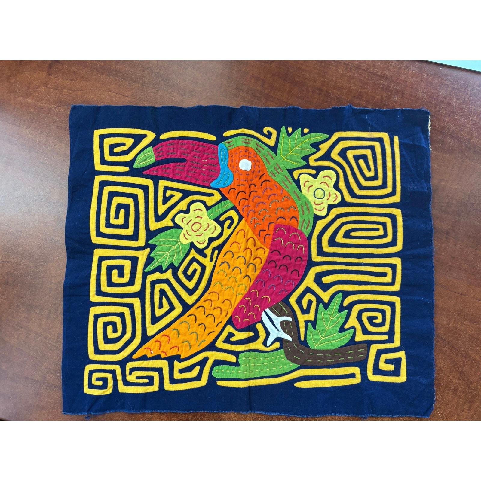 Mola Parrots - Etsy