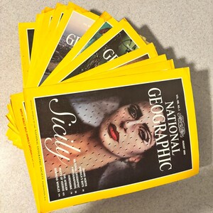 National Geographic Magazine Collection 1995 - Etsy