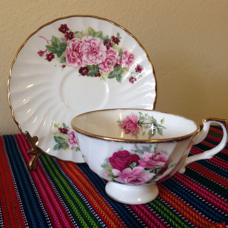 Hudson Middleton Tea Cup and Saucer Set Etsy