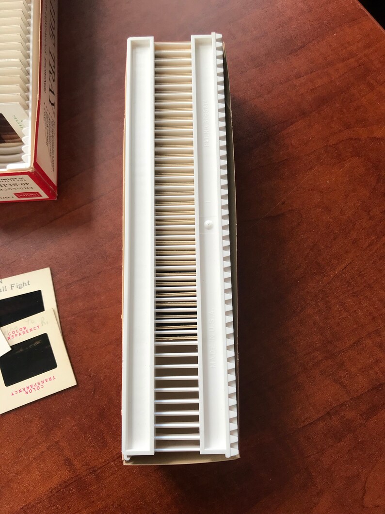 Set of 4 Vintage Slide Trays With slides form the late Etsy