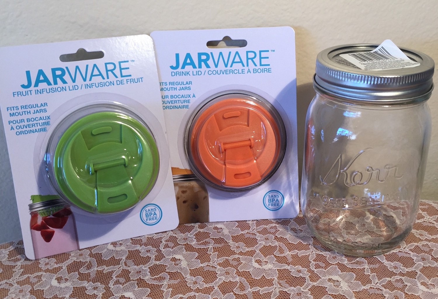 Jarware Fruit Infusion Lid for Mason Jars
