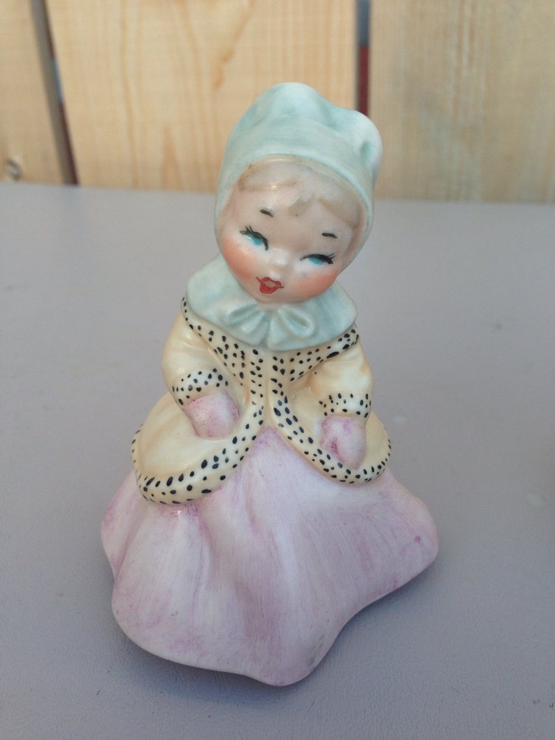 Set of 2 vintage ceramic dolls Etsy