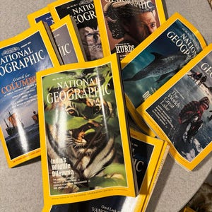 1992 National Geographic Magazine - Etsy