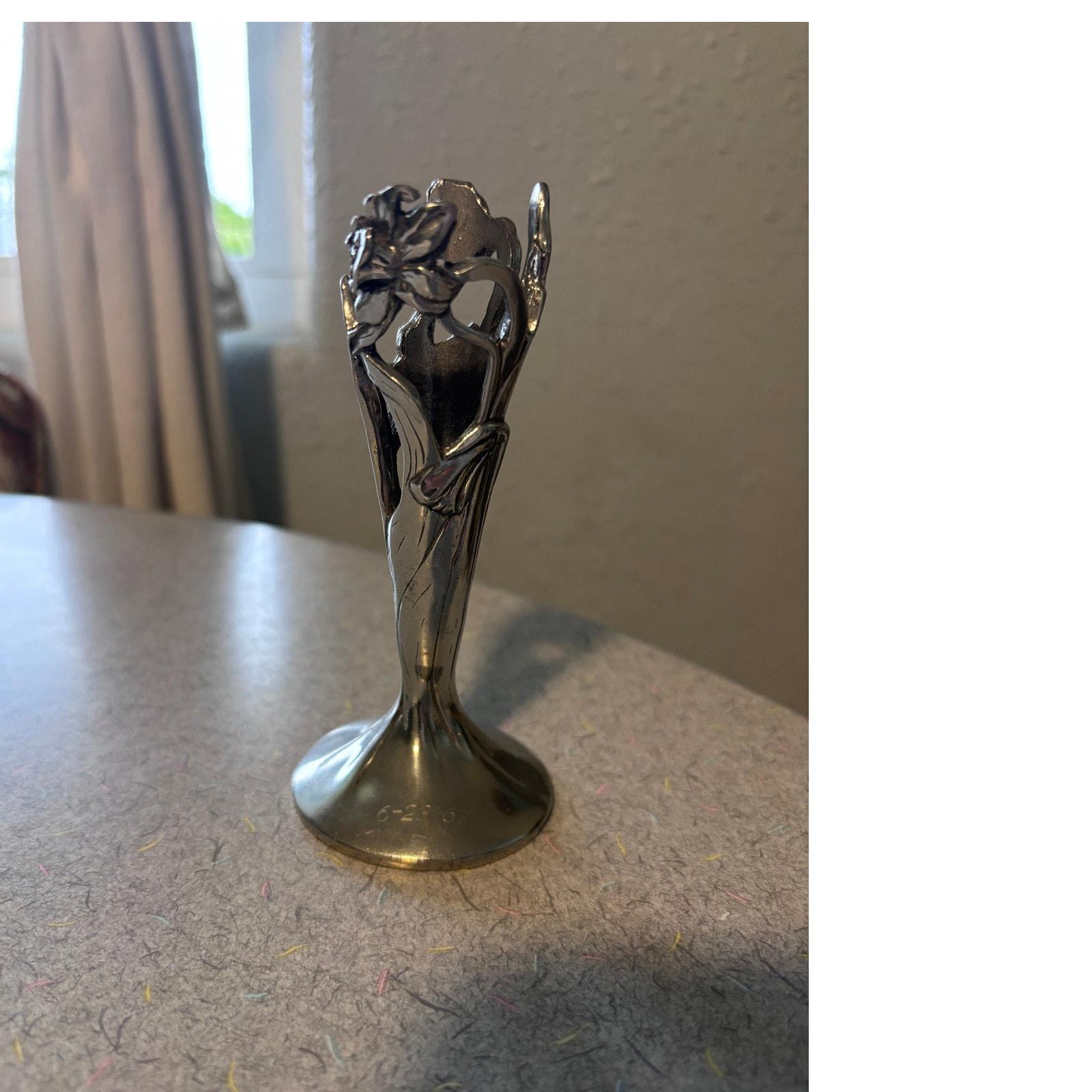 Seagull Pewter Vase - Etsy