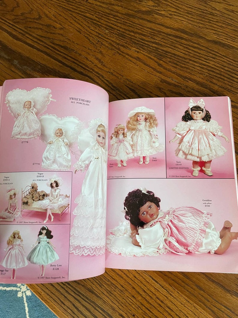 Vintage 1998 Show Stoppers Doll Catalog Etsy