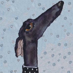 CARTÃO DE FELICITAÇÕES - Dia dos Namorados - GREYHOUND - amor