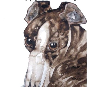 TARJETA DE FELICITACIÓN - Feliz cumpleaños - GALGO - amor