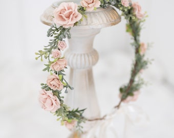 Corona di fiori stile Boho Sposa Diademi e corone da sposa Rosso/Rosa/Viola Copricapo floreale Donna Vacanza al mare Copricapo Ornamenti  200000297