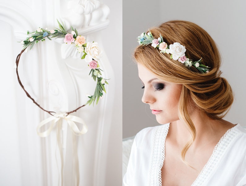 braut haarschmuck blumen