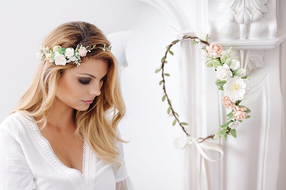 Bridal head garland discount