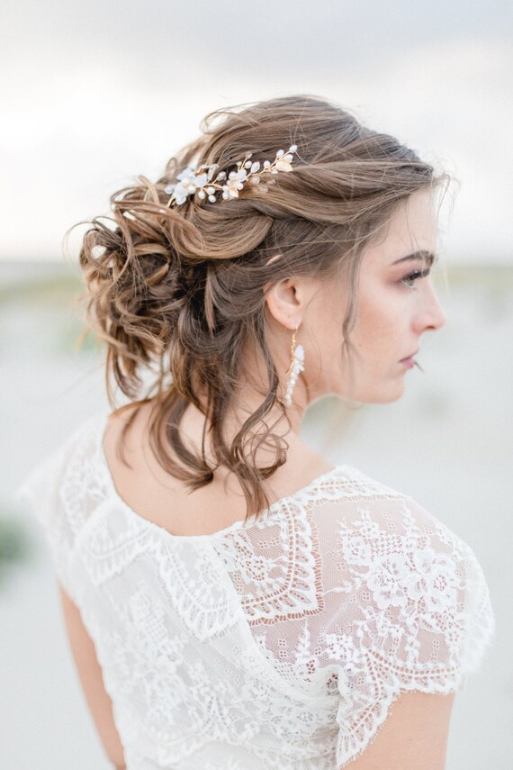 Bridal Headpiece Vintage Inspired Wedding Hair Vine With Etsy