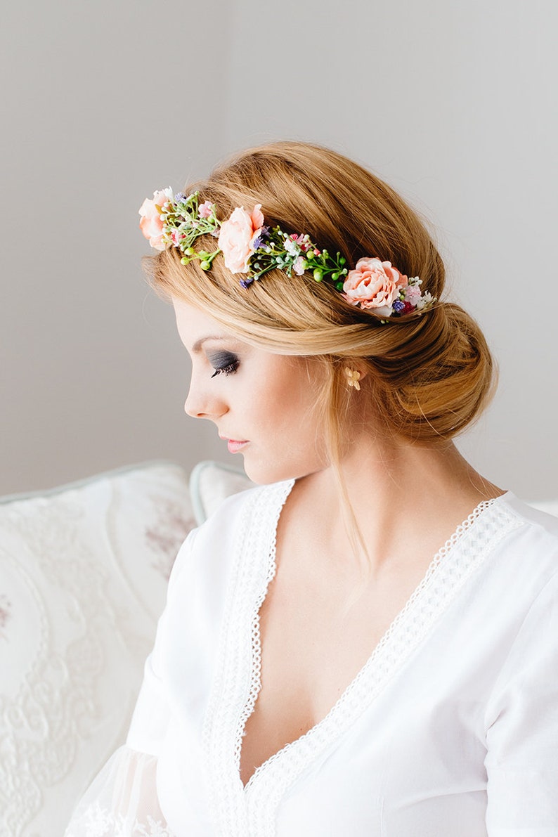 braut haarschmuck blumen