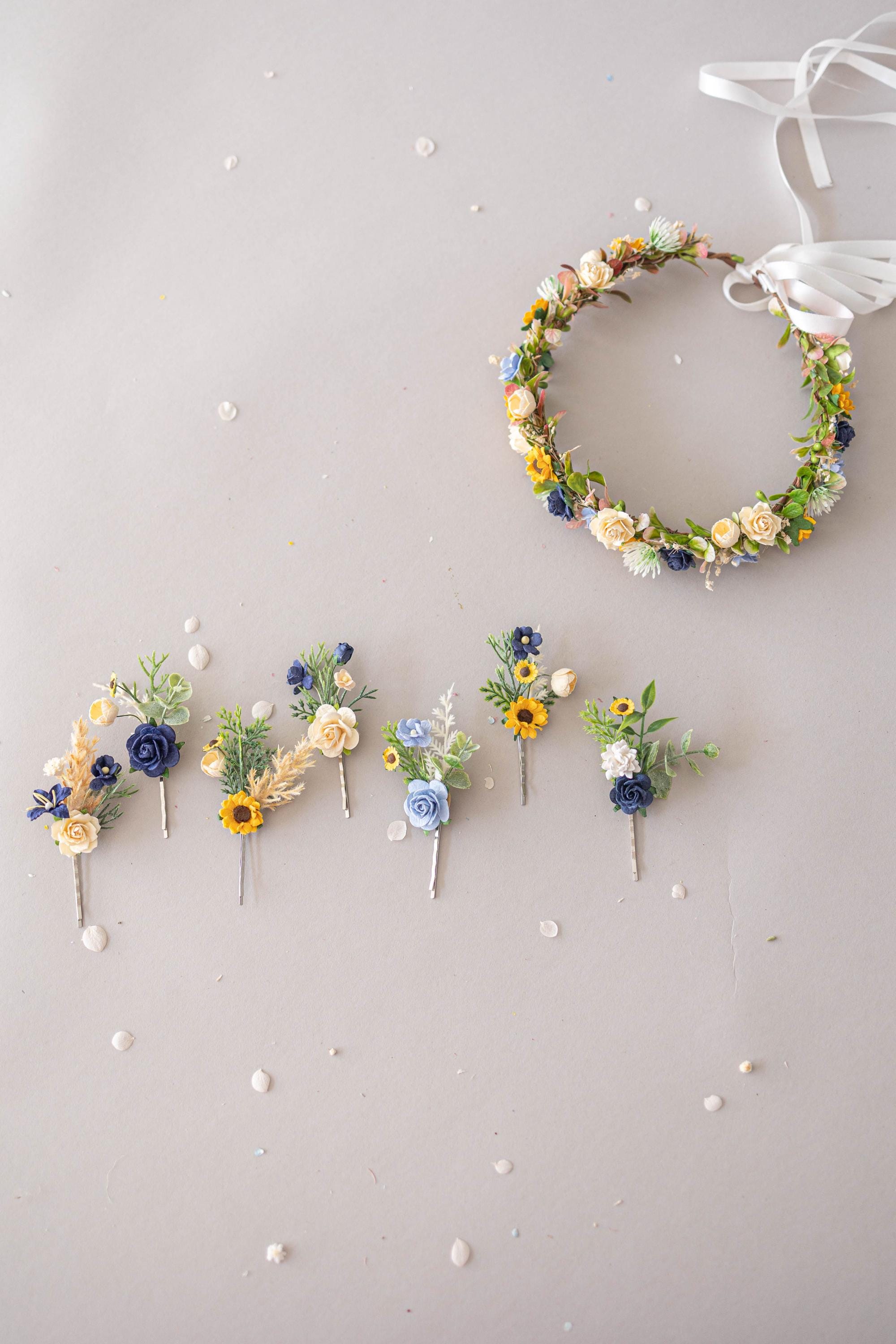 Beaupretty Sonnenblumen-Stirnband – Boho Blumenkrone, Kopfschmuck Für Sommer, Hochzeit & Strand