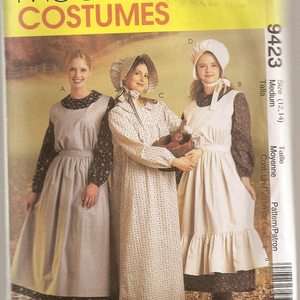 McCall's Misses Prairie Costume Pattern 9423