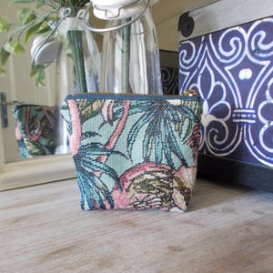 Flamingo Tapestry Coin Purse